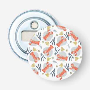 Décapsuleur Homard écrevisse fruits de mer sous l'eau motif