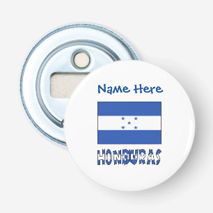 Décapsuleur Honduras Drapeau Hondurien Bleu Personnalisation