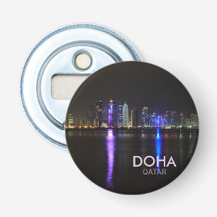 Décapsuleur Horizon de Doha, Qatar la nuit