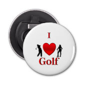 Décapsuleur I Heart Golf (Devant)