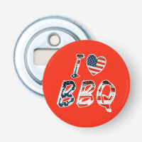 I Love BBQ, American Patriotic