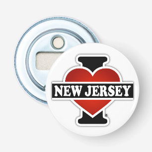 Décapsuleur I New Jersey de coeur