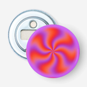 Décapsuleur Illusion optique néon drôle spirale hypnotique