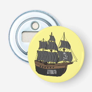 Décapsuleur Illustration de bateau pirate