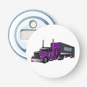 Décapsuleur Illustration de camion semi-remorque