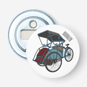 Décapsuleur Illustration de cyclo-pousse