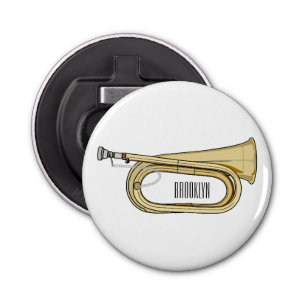 Décapsuleur Illustration de dessin animé Bugle