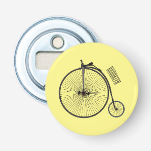 Décapsuleur Illustration de la bande dessinée de vélo à grande