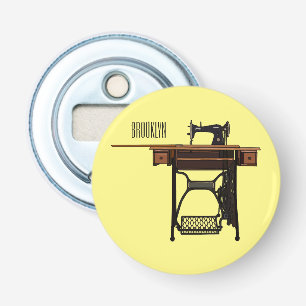 Décapsuleur Illustration de la machine à coudre