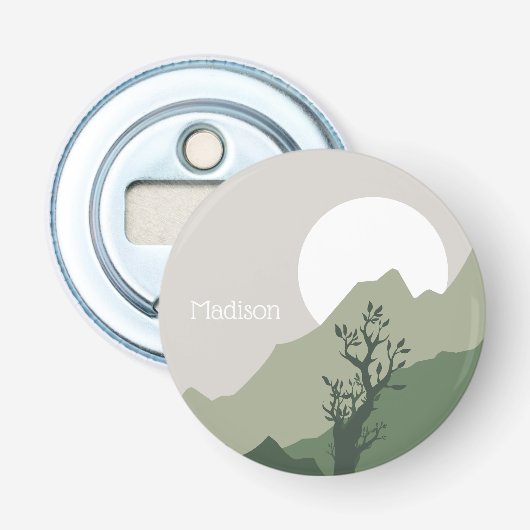 Décapsuleur Illustration de la nature de nom personnalisé (Devant)