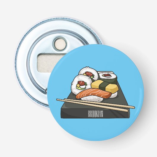 Décapsuleur Illustration de sushi (Devant)