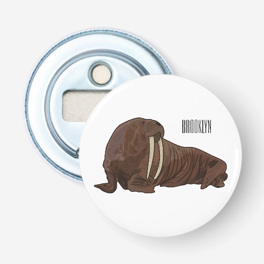 Décapsuleur Illustration de Walrus (Devant)