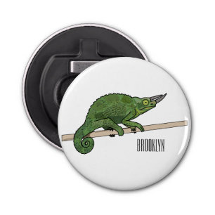 Décapsuleur Illustration du caméléon de Jackson