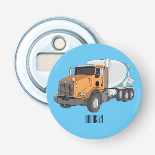 Décapsuleur Illustration du camion de mélange de béton