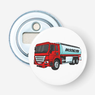 Décapsuleur Illustration du transport de carburant par camion-