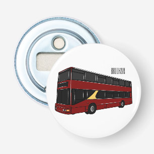 Décapsuleur Illustration d'un bus à deux étages