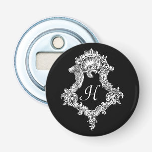 Décapsuleur Initiale de monogramme personnalisée