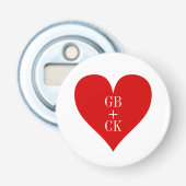 Décapsuleur Initiales de l'ouvreur de bouteilles (Devant)