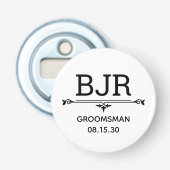 Décapsuleur Initiales du témoin (Devant)