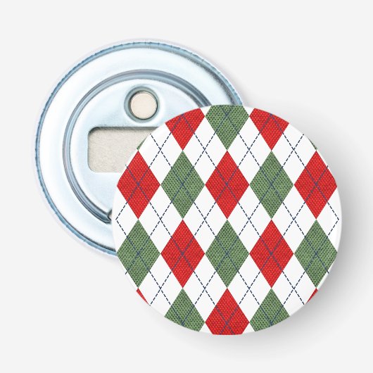 Décapsuleur Jacquard de Noël (Devant)