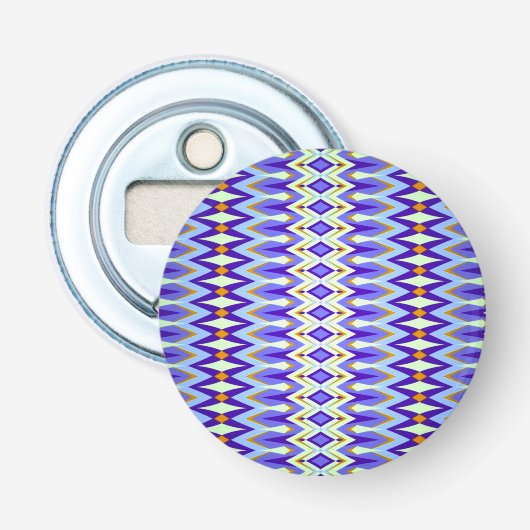 Décapsuleur Jacquard Fun Blue et Orange (Devant)