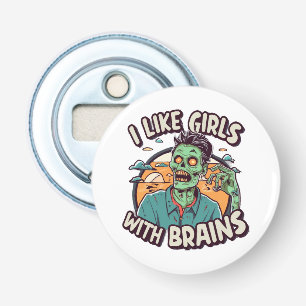 Décapsuleur J'aime les filles avec du cerveau