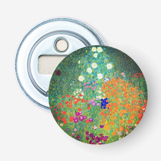 Décapsuleur Jardin aux fleurs Gustav Klimt (Devant)
