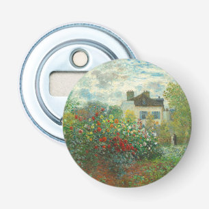 Décapsuleur Jardin d'artiste de Monet à Argenteuil Peinture