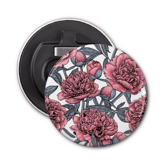 Décapsuleur Jardin rose (Devant)