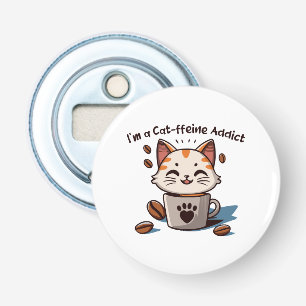 Décapsuleur Je suis accro à la Cat-fféine