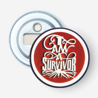 JE SUIS UN OPÉRATEUR À Bouteille Ronde SURVIVANT.