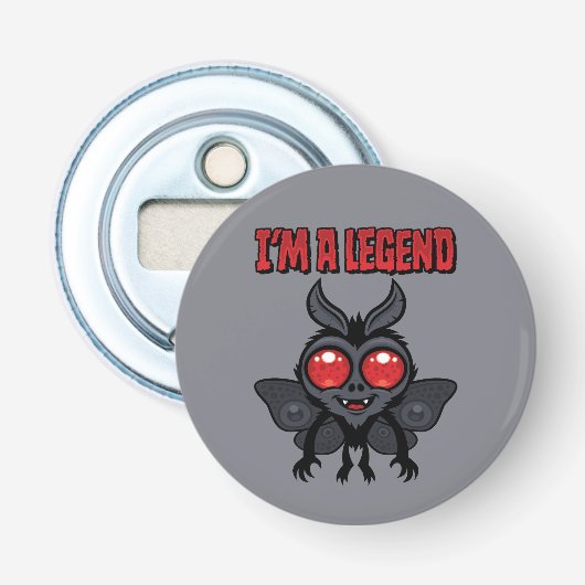 Décapsuleur Je suis une légende - Mothman mignon effrayant (Devant)