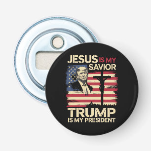 Décapsuleur Jésus Est Mon Sauveur Trump Est Mon Président État
