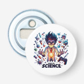 Décapsuleur Jeu de concoction chimique activé, thème Science (Devant)
