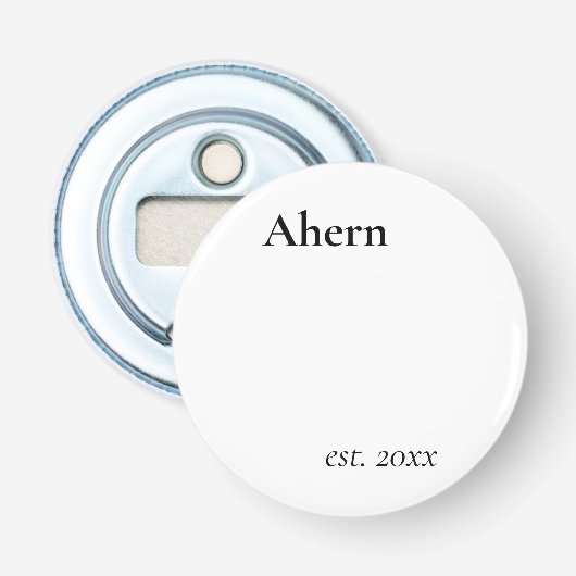 Décapsuleur Jeunes mariés estimés (Devant)