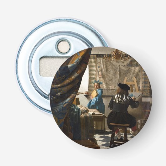 Décapsuleur Johannes Vermeer - L'Allégorie de la Peinture (Devant)