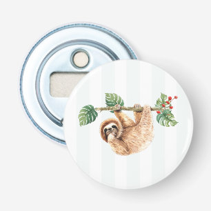 Décapsuleur Joli fentes accroché à l'aquarelle vers le bas