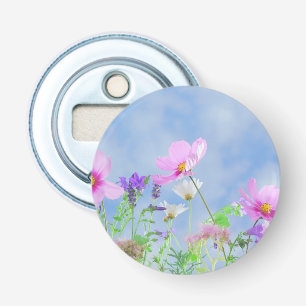 Décapsuleur Jolies fleurs sauvages de printemps