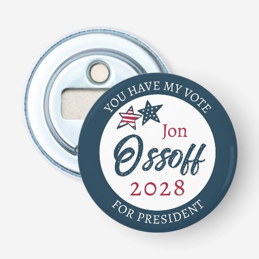 Décapsuleur Jon Ossoff président 2028  (Devant)