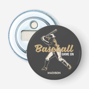 Décapsuleur Joueur de baseball personnalisé et couleur