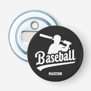 Décapsuleur Joueur de baseball personnalisé et couleur