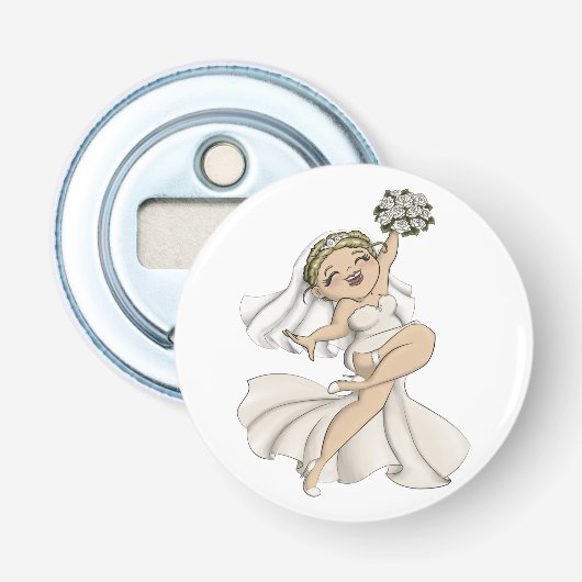 Décapsuleur Joyeuse mariée 02 (Devant)