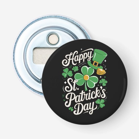 Décapsuleur Joyeuse Saint-Patrick Patrimoine Irlandais St Patt (Devant)