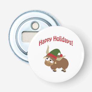 Décapsuleur Joyeuses fêtes ! Yak Christmas Elf
