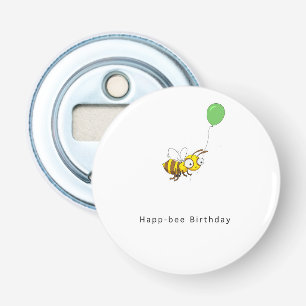 Décapsuleur Joyeux anniversaire d'abeille. Cadeau d'anniversai
