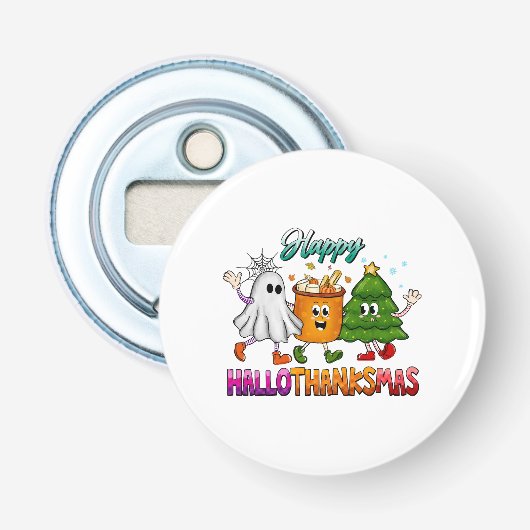 Décapsuleur Joyeux Hallothanksmas (Devant)