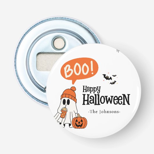 Décapsuleur Joyeux Halloween Moderne (Devant)