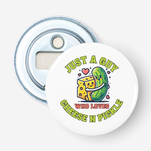 Décapsuleur Juste un type qui aime les pickles (Devant)