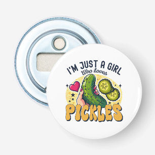 Décapsuleur Juste une fille qui aime les cornichons - Vegan dr