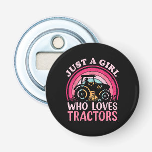 Décapsuleur Juste une fille qui aime les tracteurs